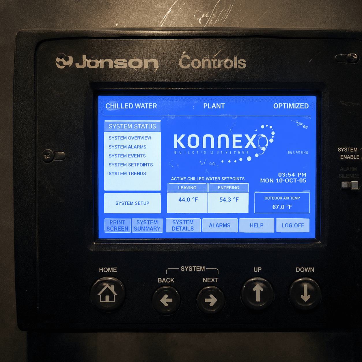 Legacy electrical control system requiring further assessment